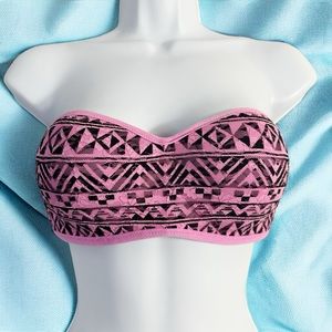 Victoria’s Secret PINK Boho Lace Bandeau Bra Top